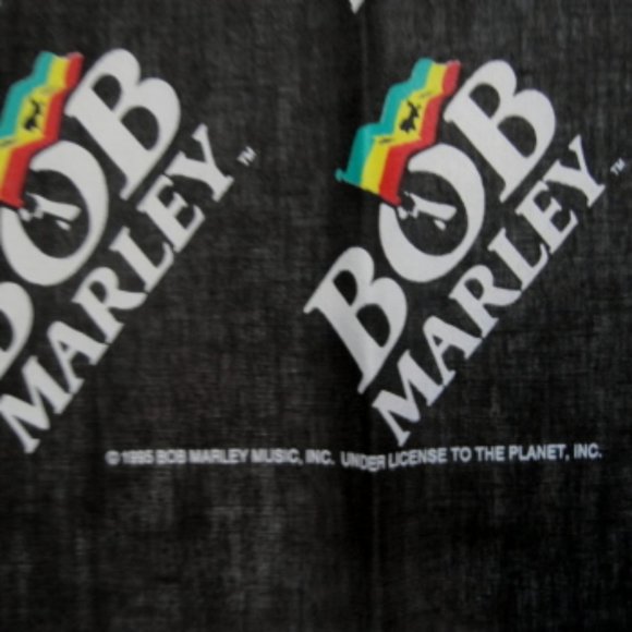 Bob Marley Flag Bandana - Picture 2 of 2